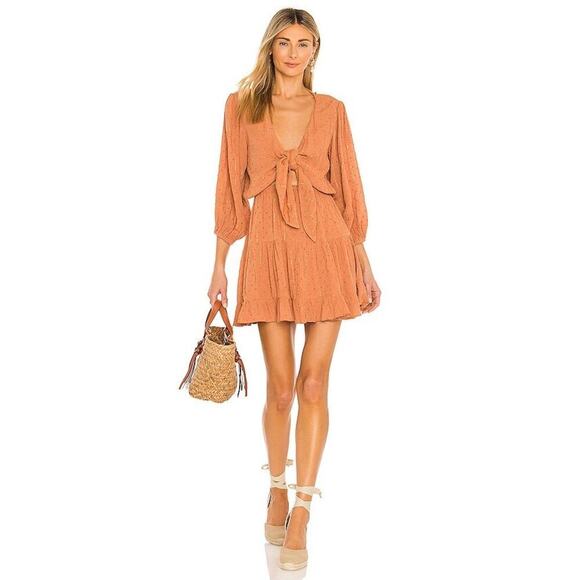 LSpace Stay Golden Dress Size Small - Picture 1 of 6